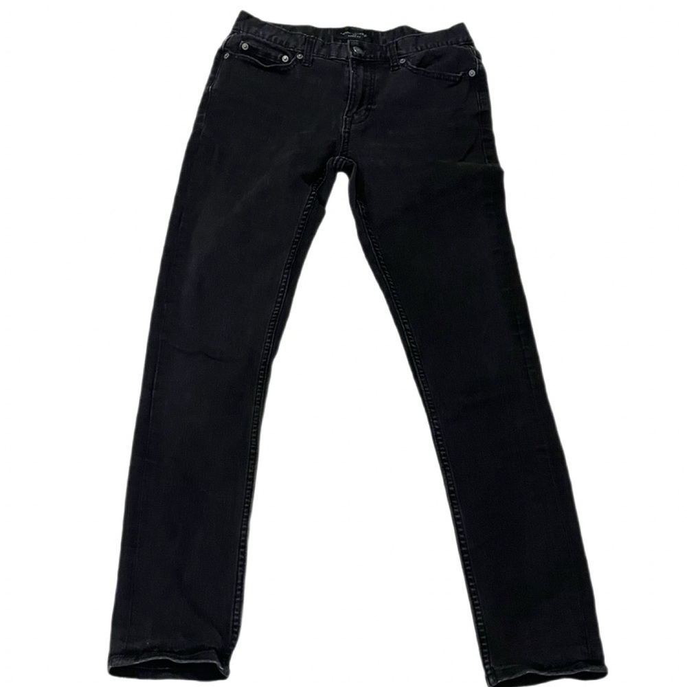 Banana Republic Men's Slim Straight Jeans - Black Denim